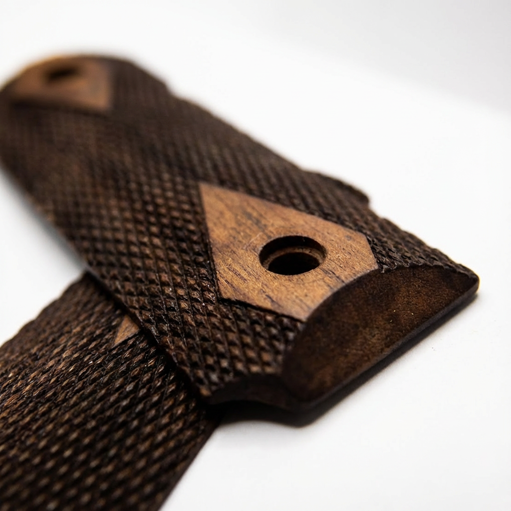 1911 Full Size Grips - Dark WWII US Army Style