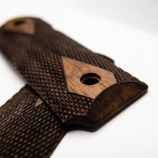 1911 Full Size Grips - Dark WWII US Army Style