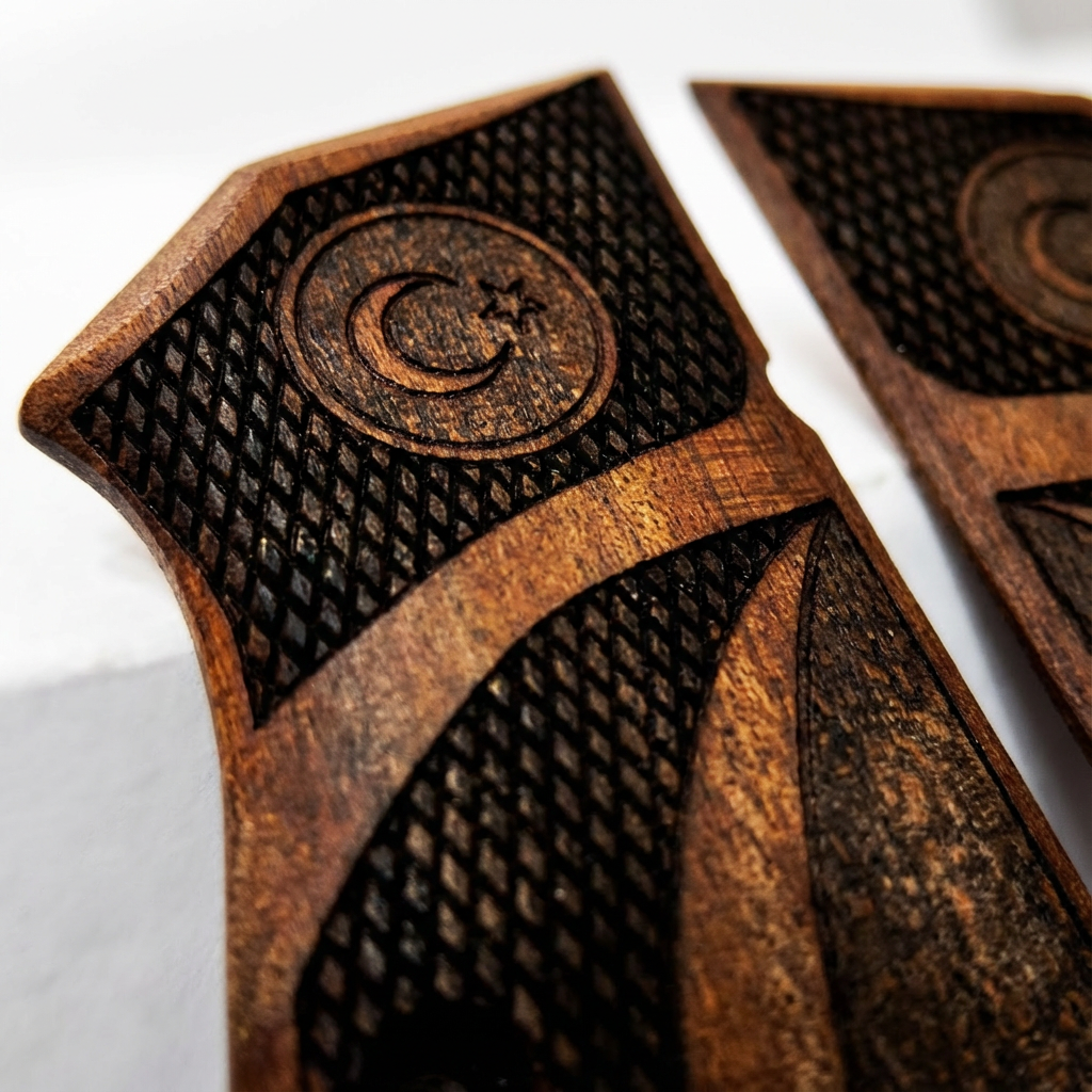 Browning Hi-Power Grips – Turkish Dual Cut