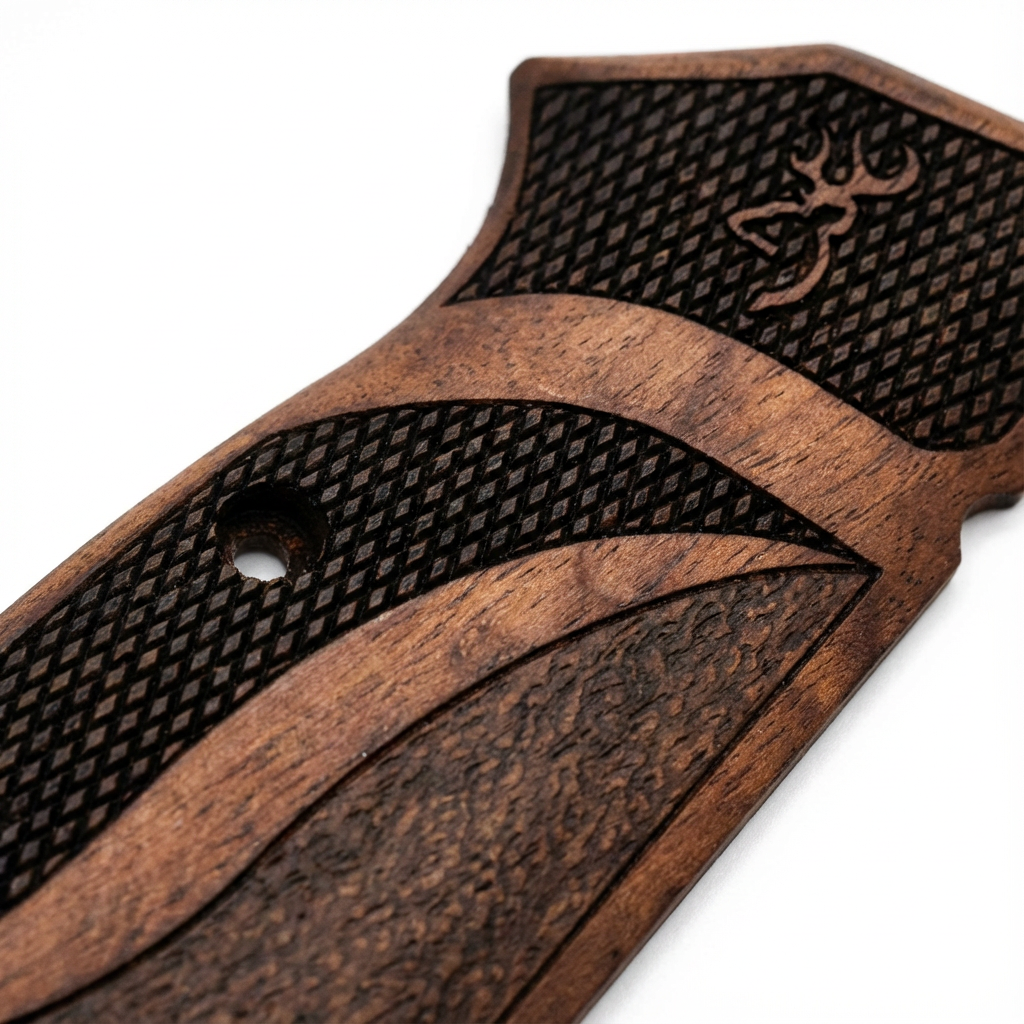 Browning Hi-Power Kabzalar – Çift Kesimli Logo