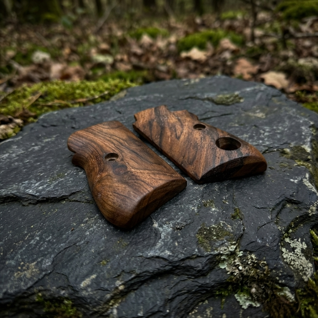 Beretta 70 Grips – Classic Root Walnut