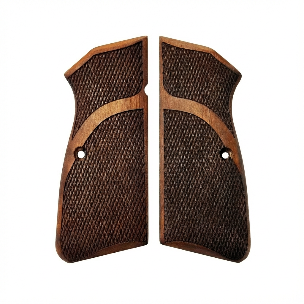 Browning Hi-Power Grips – Half Tang Cut