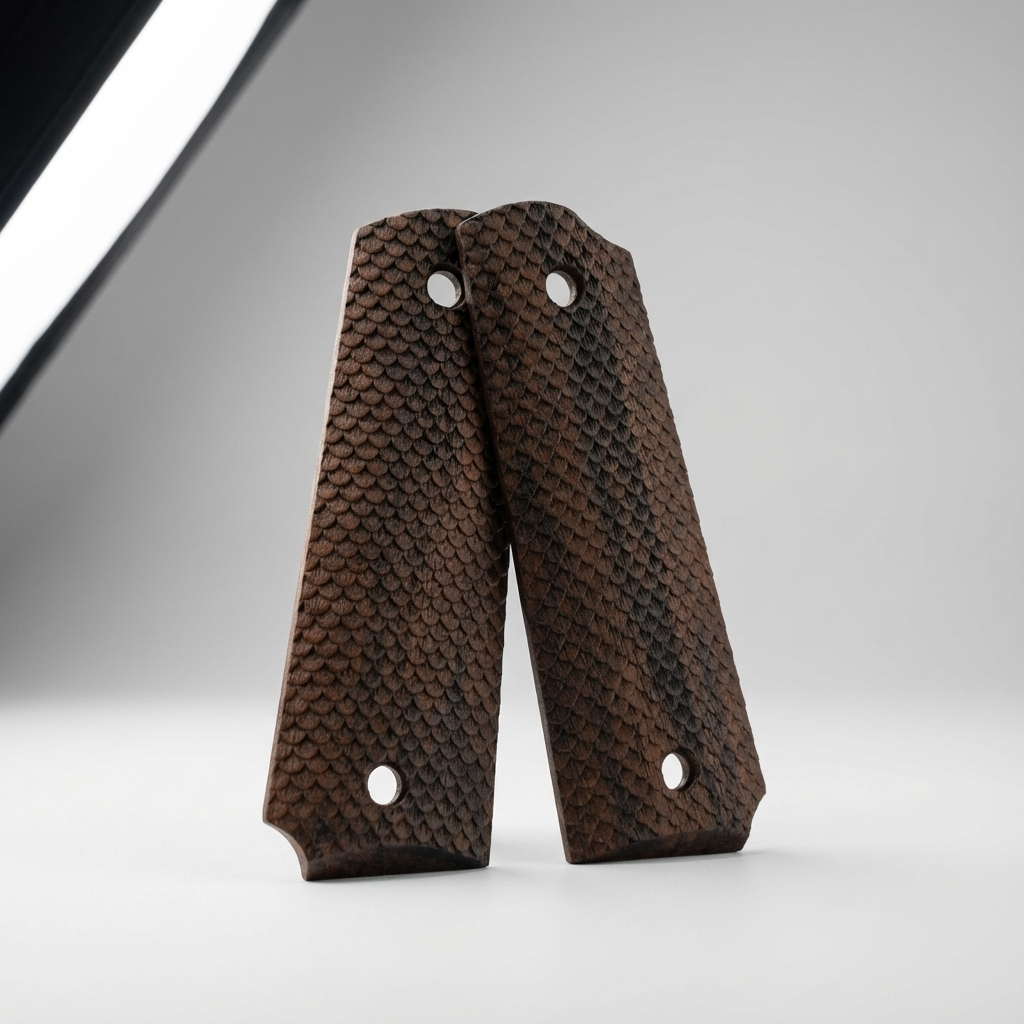 1911 Full Size Grips - Full FishScale