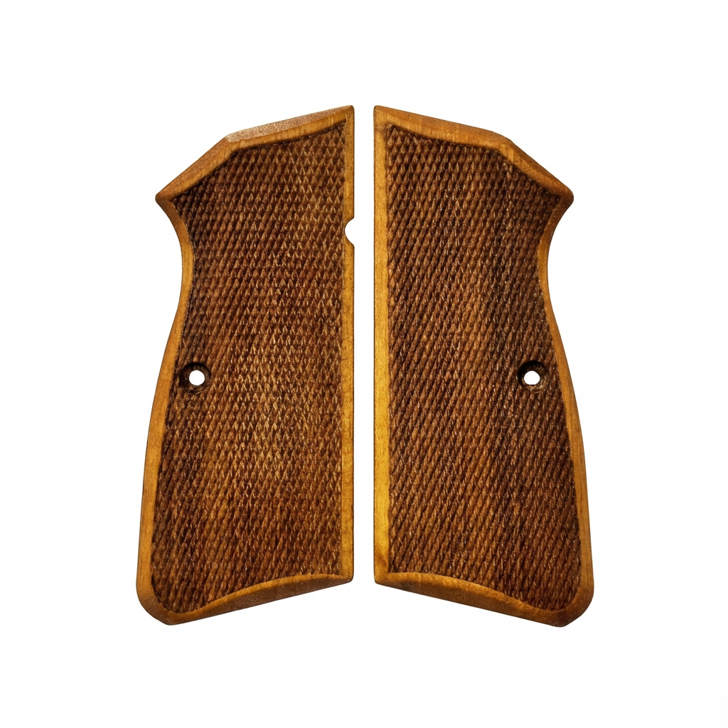 Browning Hi-Power Grips – Full Diamond Cut