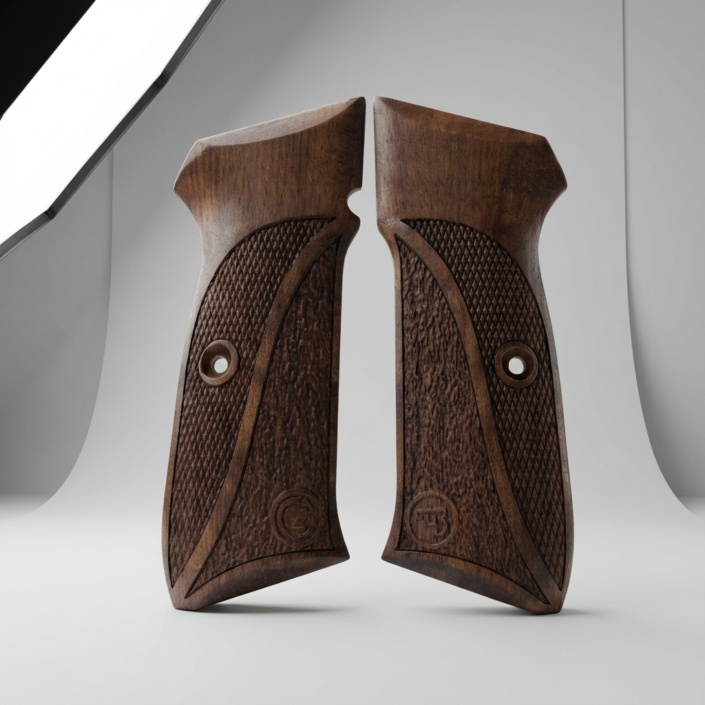 CZ 75B Grips – Tactical Logo
