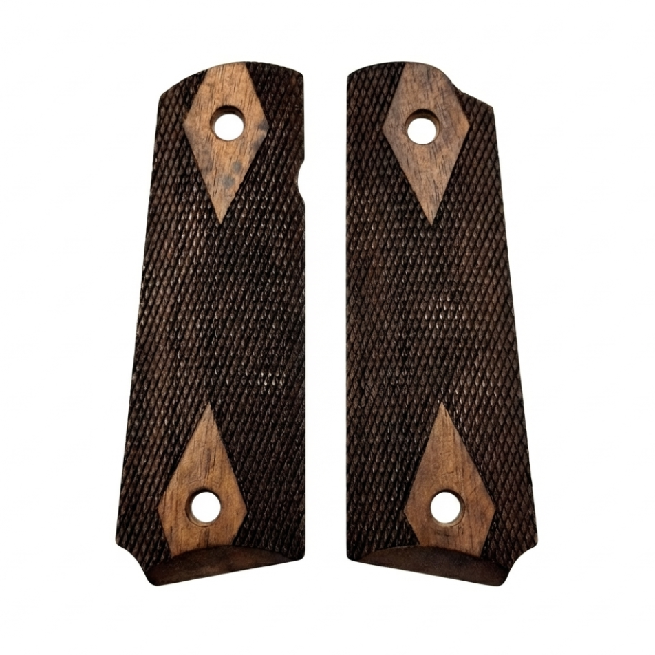 1911 Full Size Grips - Dark WWII US Army Style