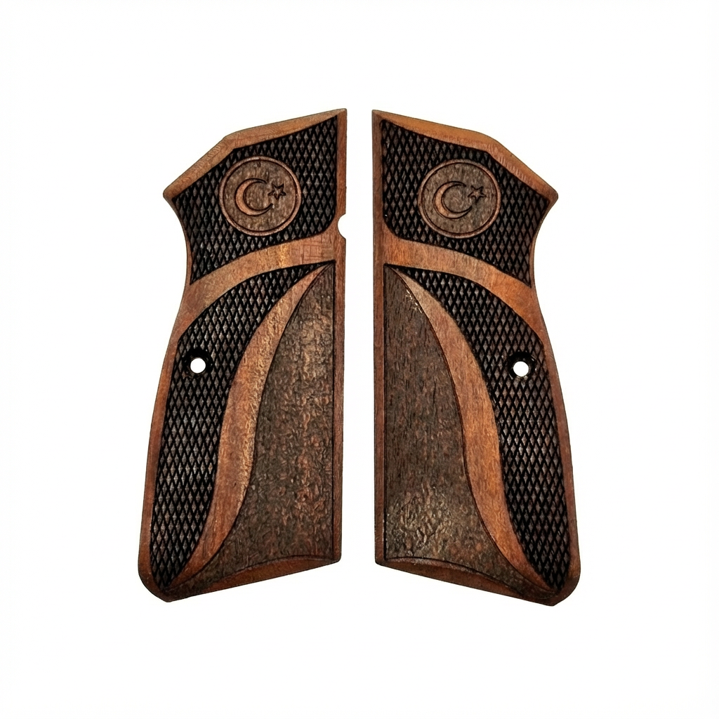 Browning Hi-Power Grips – Turkish Dual Cut