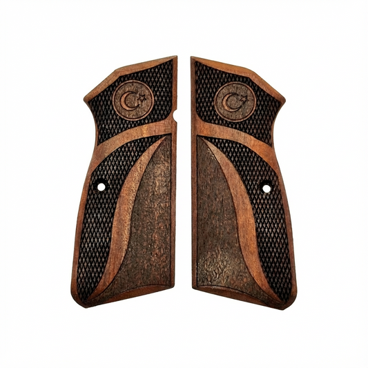 Browning Hi-Power Grips – Turkish Dual Cut