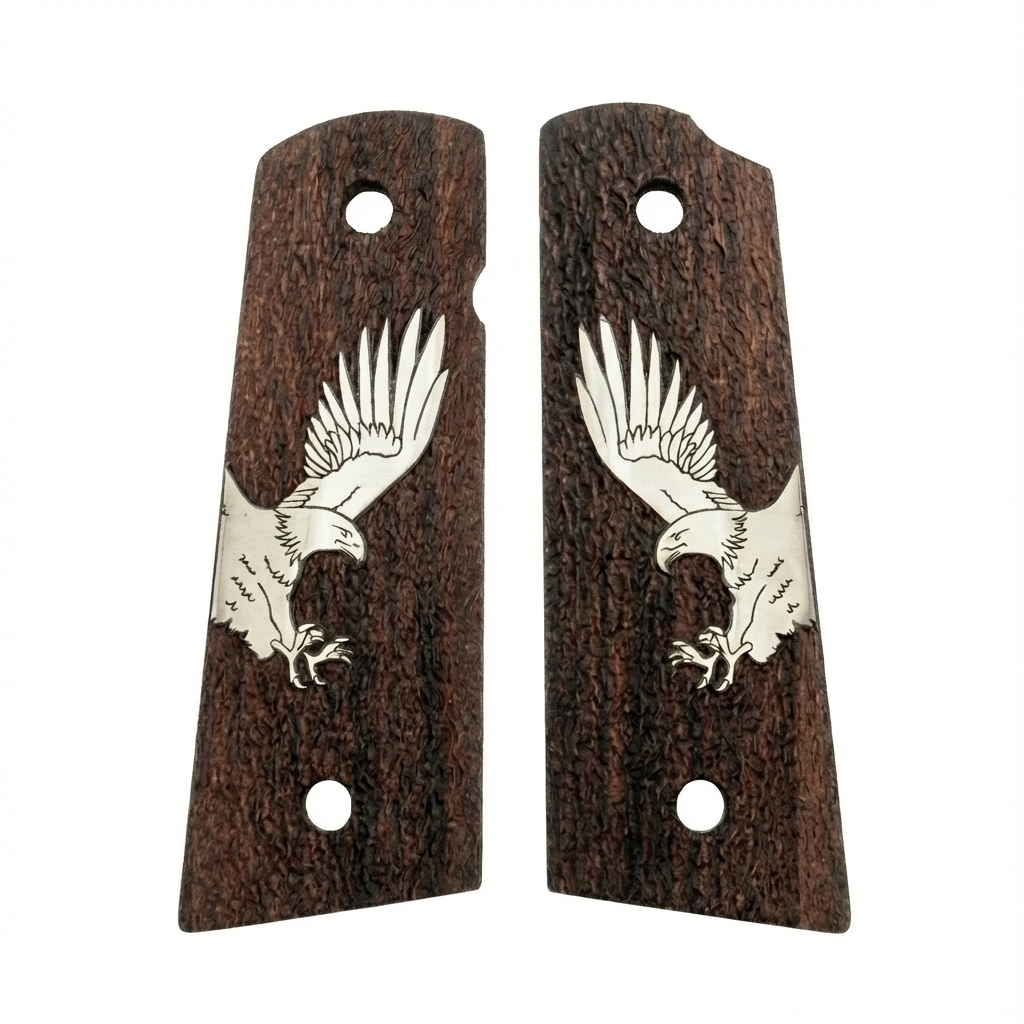 1911 Full Size Grips - Silver Eagle