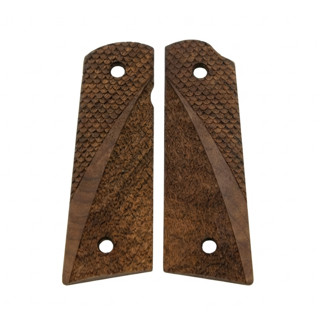 1911 Full Size Grips - Double Cut Checkered | TK Grips