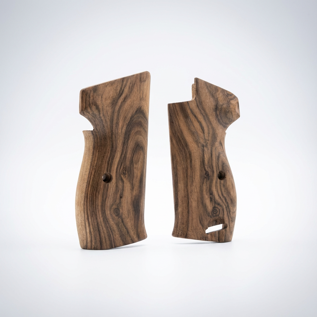 Sig P210 Grips - Premium Root Walnut