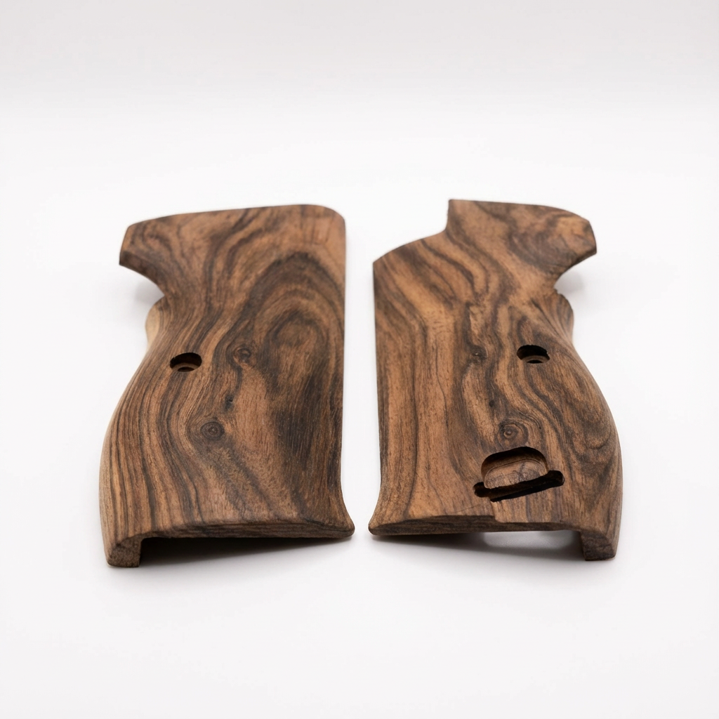 Sig P210 Grips - Premium Root Walnut