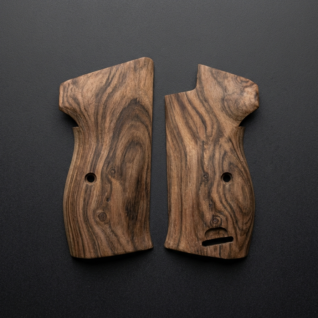 Sig P210 Grips - Premium Root Walnut