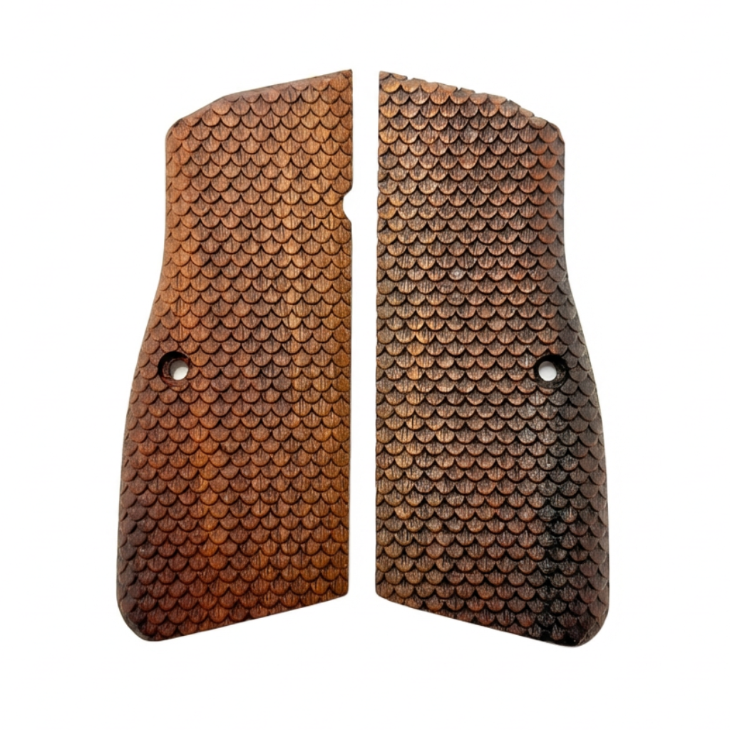 Browning Hi-Power Grips - FishScale Texture
