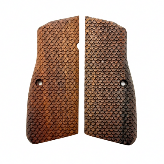 Browning Hi-Power Grips - FishScale Texture