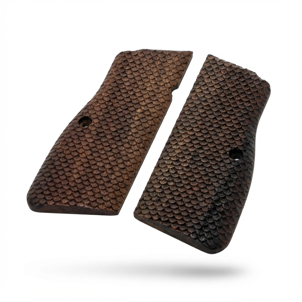Browning Hi-Power Grips - FishScale Texture