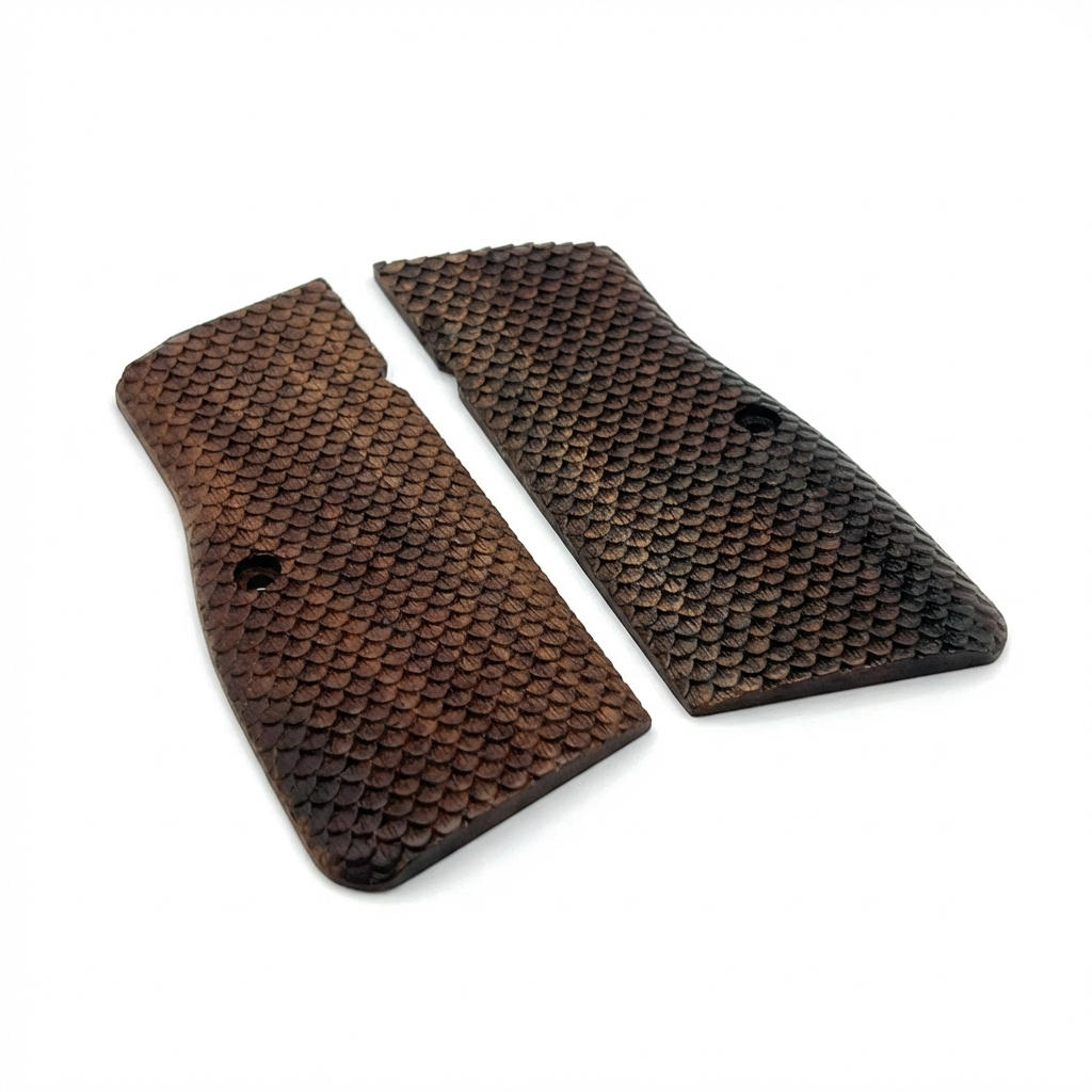 Browning Hi-Power Grips - FishScale Texture