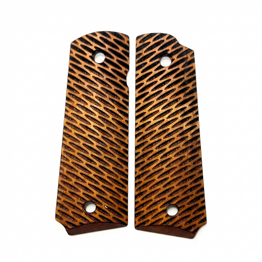 1911 Full Size Grips - Oval Slash Texture