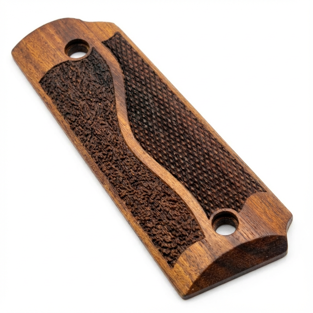 1911 Full Size Grips - Ribbon Checkered Design