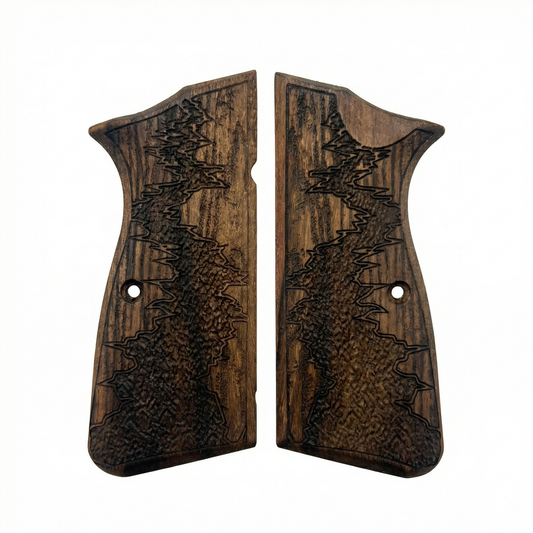 Browning Hi Power Grips - Crater