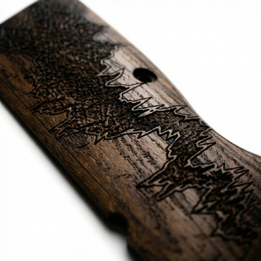 Browning Hi Power Grips - Crater