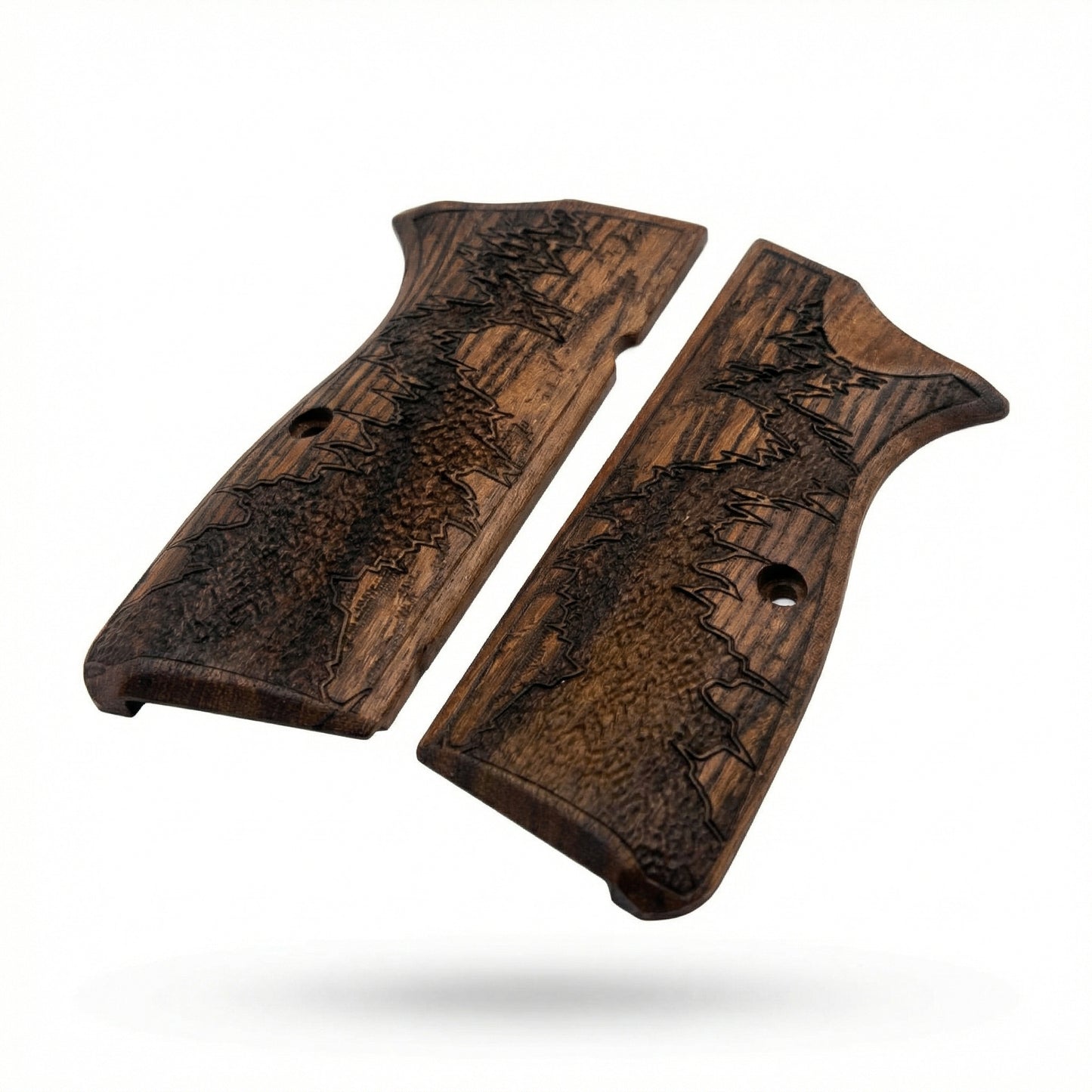 Browning Hi Power Grips - Crater