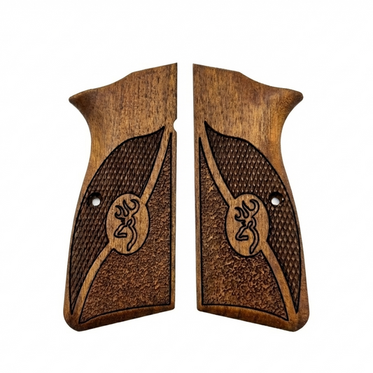 Browning Hi-Power Grips – Dual Texture Logo