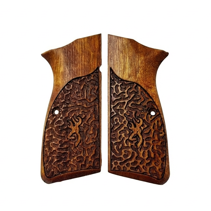 Browning Hi-Power Grips – Labyrinth Logo