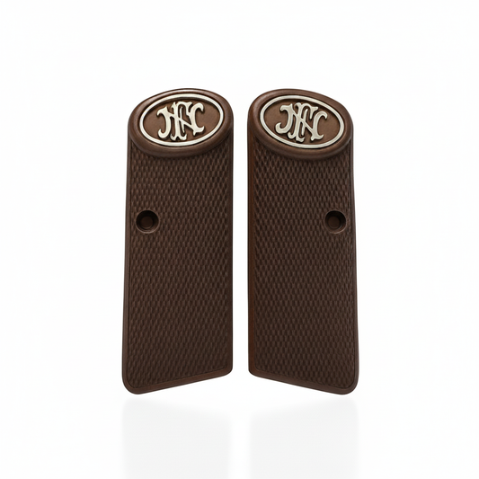 Royal Crest Turkish Walnut Grip – Silver Logo